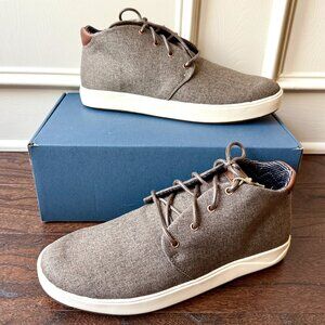 NIB OluKai Nana Hele Wai'Apo in Mustang Men's Canvas Chukka Boots Size 12